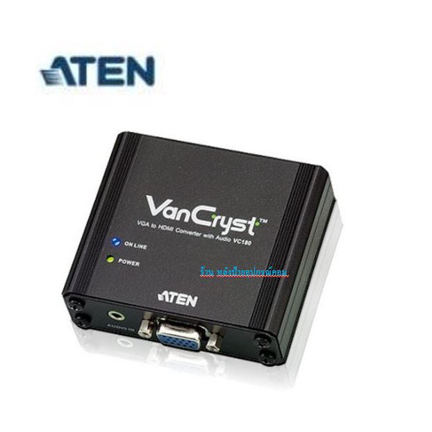ลดราคา ATEN VGA to HDMI Converter with Audio รุ่น VC180 #ค้นหาเพิ่มเติม สายชาร์จคอมพิวเตอร์ Wi-Fi Repeater Microlab DisplayPort