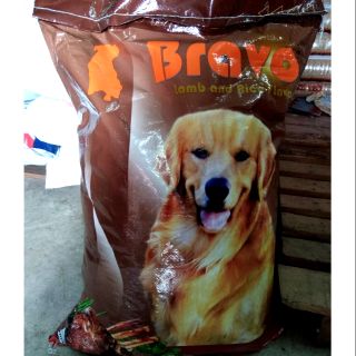 อาหารสุนัข พันธ์ุโต Bravo 10 KG.