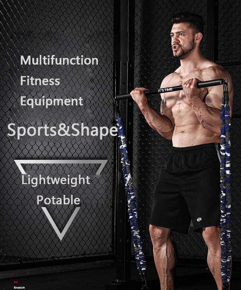 เครื่องกำจัดขนด้วยWall Pulley Bench Press Stretcher Expanderยืดหยุ่น