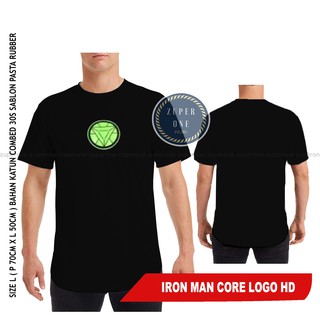 เสื้อยืด พิมพ์ลาย Super HERO IRONMAN CORE HD สําหรับผู้ชาย