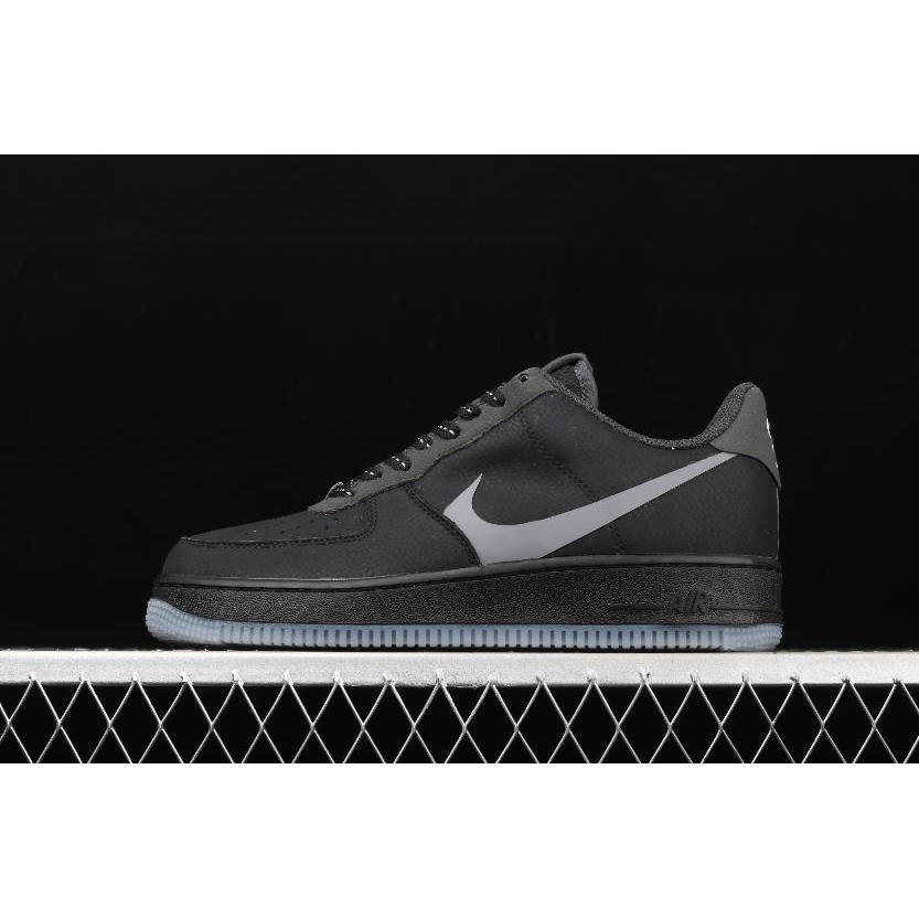 nike air force 1 '07 lv8 black and orange