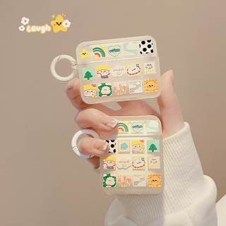 เคสหูฟังบลูทูธไร้สาย ซิลิโคนนิ่ม แบบป้องกัน ลายตาราง สําหรับ airpods 3 2 1 Pro