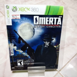 แผ่นเกมส์เอ็กบ็อกซ์ Xbox 360 Omerta City Of Gangsters