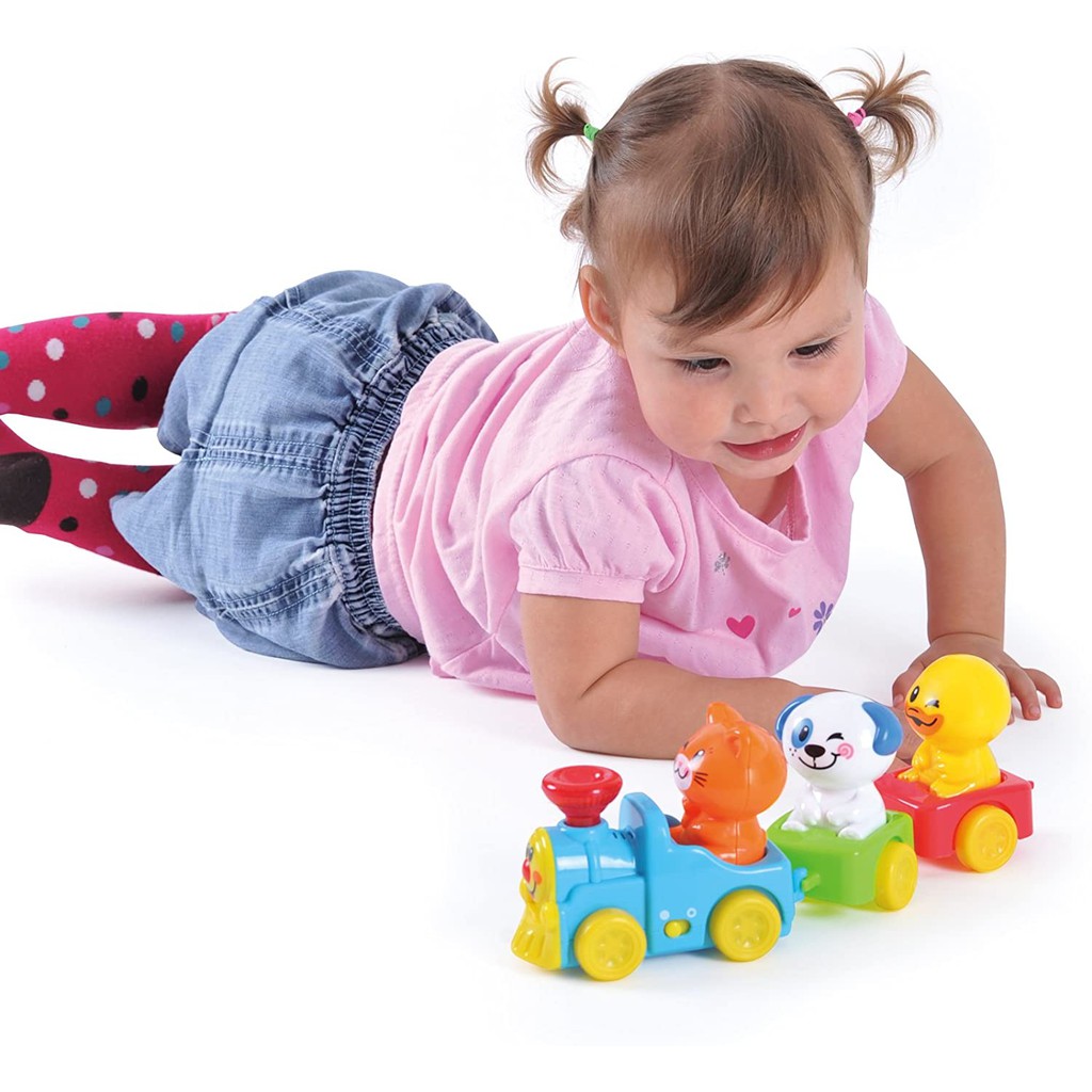 Playgotoys ของเล่นเสริมพัฒนาการ ขบวนรถไฟสัตว์น้อย(2815) - รูปที่ 2