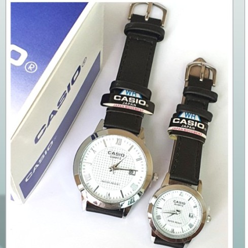 นาฬิกาแฟชั่น CASlO ฟรีกล่อง นาฬิกาข้อมือ สายหนัง กันน้ำ CASlO นาฬิกา ...