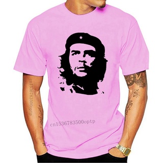 เสื้อยืดผ้าฝ้ายพิมพ์ลายขายดี เสื้อยืด ผ้าฝ้าย พรีเมี่ยม พิมพ์ลาย Che Guevara - Large Face - Che Guevara Revolution สําหร