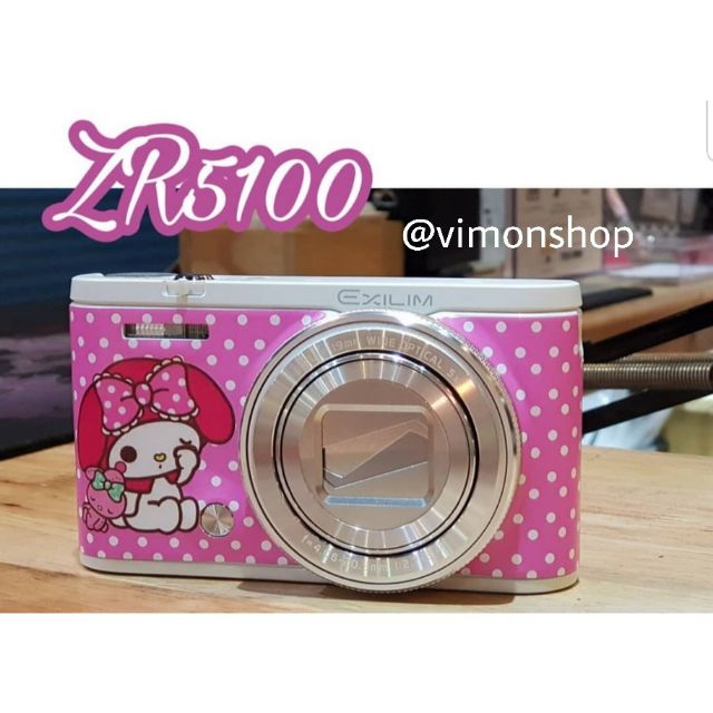 สติ๊กเกอร์ติดกล้อง ติดรอบเครื่องกล้อง Casio ZR5100 ZR5000