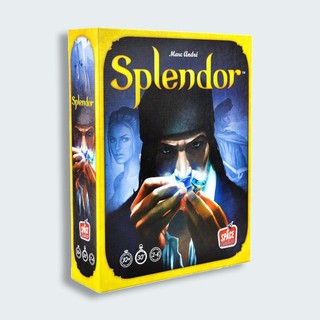 Splendor Board game เหรียญพลาสติก (ภาษาอังกฤษ) - บอร์ดเกม เกมค้าเพชร