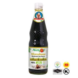 ซีอ๊วขาวเห็ดหอม less sodium 40% สำหรับ คนดูแลสุขภาพ healthy ราคา 80.-  ขวดละ 700cc สินค้าดีมีคุณภาพ เพื่อสุขภาพที่ดี