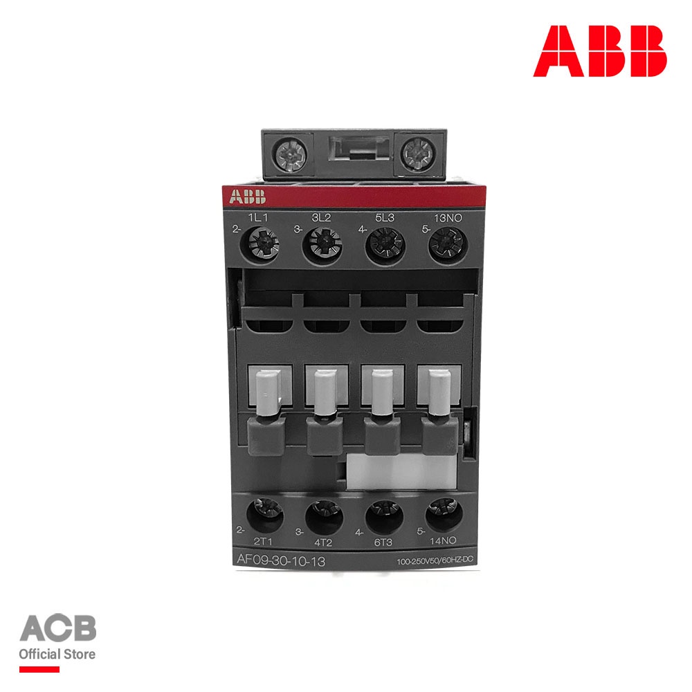 ABB : AF Range AF09 3 Pole Contactor - 7 A, 230 V ac Coil, 3NO, 4 kW รหัส AF09-30-10-13 : 1SBL137001