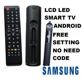 รีโมททีวี สําหรับเปลี่ยน Samsung LCD LED SMART Android TV