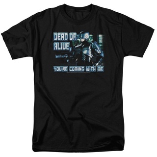 ขายดี!ขายดี เสื้อยืดคลาสสิก พิมพ์ลาย Robocop Dead Or Alive S-3X CDbncf35GBmlml06S-5XL