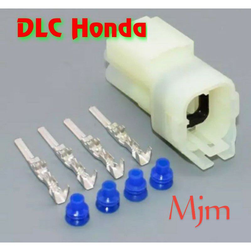 HONDA 4 PIN ชาย DLC ซ็อกเก็ต DLC สวิตช์ซ็อกเก็ต DLC สั้น CONNECTOR DLC ECM