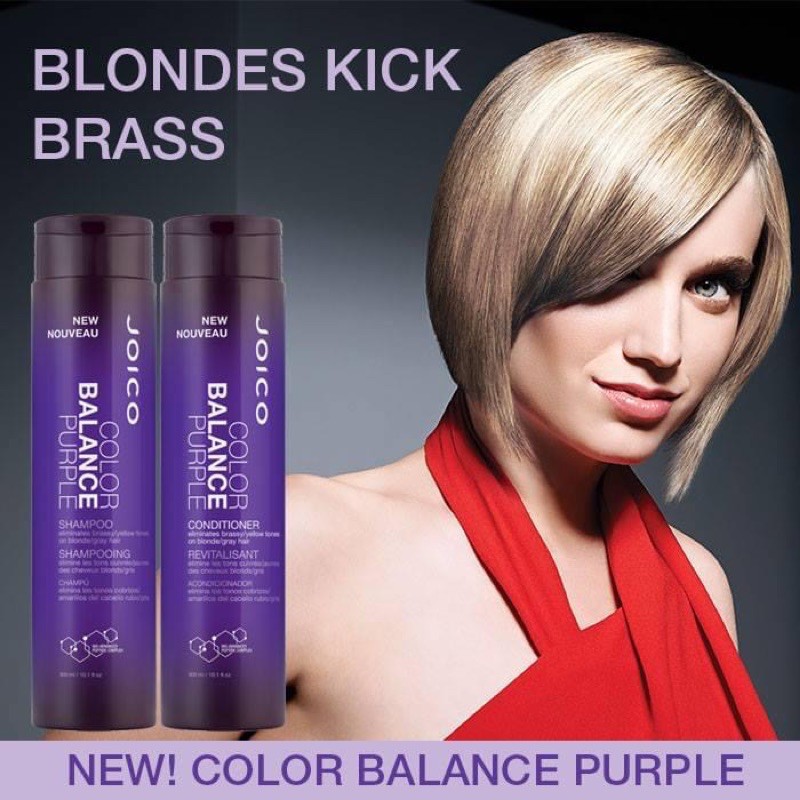 JOICO Color Balance Purple Silver Shampoo / Conditioner 300ml