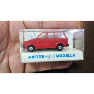 RIETZE (NISSAN PRAIRIE) 1:87 งาน Germany พลาสติก งานสวยตามภาพเลยคะ งานเก่าเก็บของใหม่ในแพ็ค