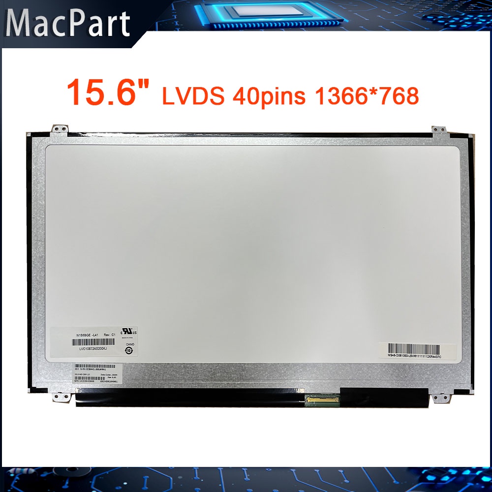 15.6'' Laptop LCD LED Screen Matrix For Asus X553m WXGA HD 1366*768 Display Replacement LVDS 40pins