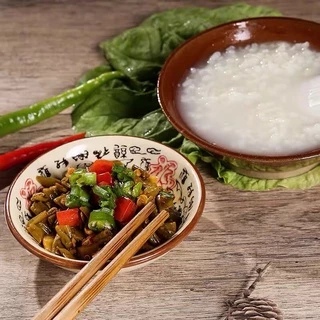 ผักยำรสเผ็ด สาหร่ายพริก เครื่องเคียงอาหารจีน อร่อยได้หลายเมนู80g 吉香居麻辣 榨菜 萝卜海带