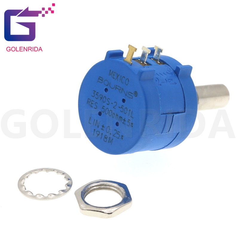 ตัวต้านทานกระแส 3590 S - 2-501 L 3590 S 500 Ohm 501 3590 S - 2-501 3590 S - 501 Precis