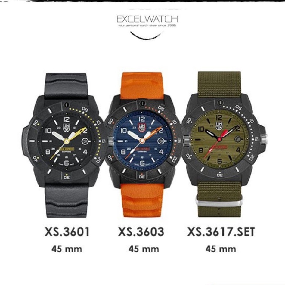 นาฬิกาผู้ชาย Luminox Navy Seal 3600 Series รุ่น XS.3601/ XS.3603/ XS.3617.SET