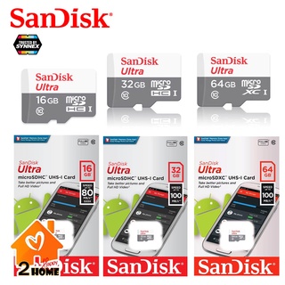 SANDISK ULTRA MICRO SDXC UHS-I CLASS 10 100MB/533X รับประกันศูนย์ 7 ปี