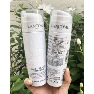 Lancome Lait Galatee Confort Comforting Makeup Remover Milk 200ml ของแท้100%