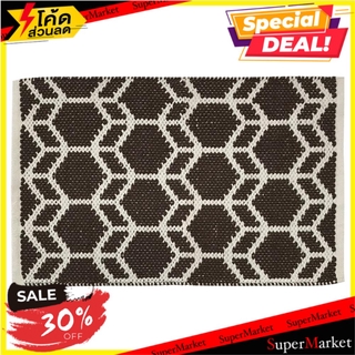 พรม HOME L&amp;S SS/SI-2610 45X70 ซม. สีน้ำตาล พรมภายใน RUG HOME L&amp;S SS/SI-2610 45X70CM BROWN