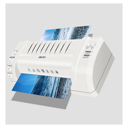 Deli เครื่องเคลือบบัตรและกระดาษ เคลือบเอกสาร ขนาด A4 - รูปที่ 4
