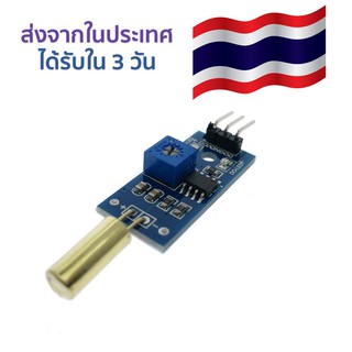 เซ็นเซอร์ตรวจจับความลาดเอียง จับความเอียง ความสั่น  SW520D Tilt Sensor Module