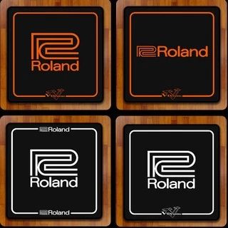 Huaxia House บ้านตุ๊กตา#Roland Roland พรมกลองไฟฟ้า แจ๊ส กลอง แผ่นกันลื่น ซ้อมบาร์สตูดิโอ สินค้าร็อคเฮาส์#ชีวิตเพื่อความสวยงาม