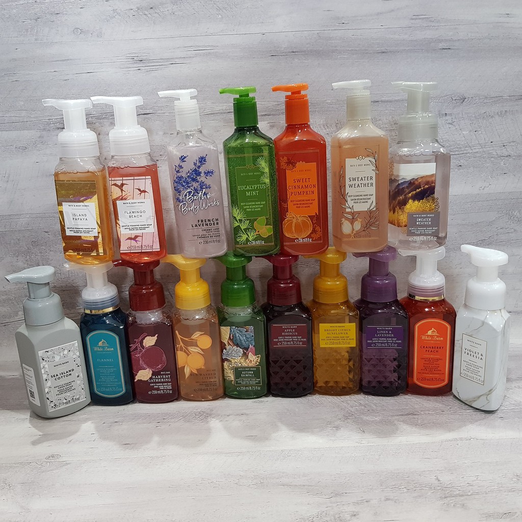 Bbw Gentle Foaming Hand Soap / Bath And Body Works Foaming Hand Soap ...