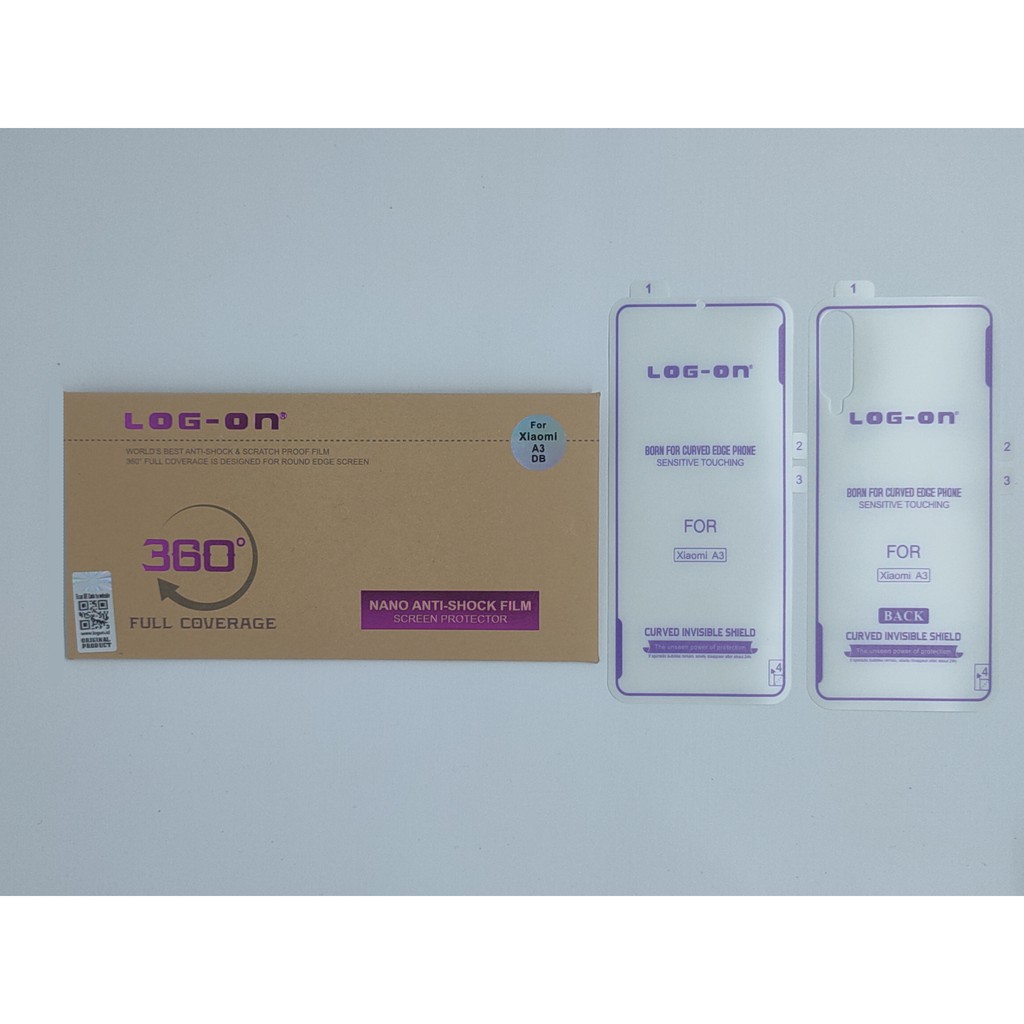 LOG ON ANTISHOCK XIAOMI A3 DB ANTI SCRATCH JELLY