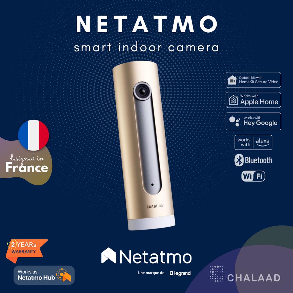 Netatmo Smart Indoor Camera กล้องวงจรปิดรักษาความปลอดภัยภายในบ้านอัจฉริยะ Apple HomeKit / Google Home / Alexa