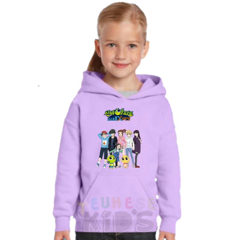 Koo HARI KOO THE HAUNTED HOUSE SHINBI CHILDRENS Hoodie JACKET เสื้อฮู้ด unisex