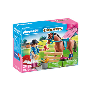 Playmobil 70294 Horse Farm Gift Set แอ็คชั่นฟิกเกอร์ ชุดของขวัญ ฟาร์มม้า