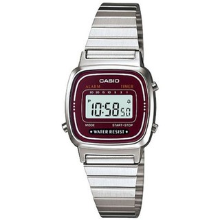 Casio นาฬิกาข้อมือ รุ่น LA670WA-4DF - Red