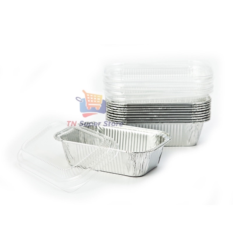 เอโร่ ถาดฟอยล์พร้อมฝา 230 มล. รุ่น 4432-P แพ็ค 10 ชิ้น