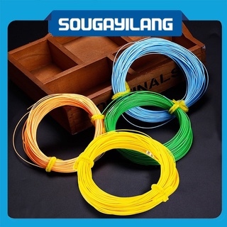 Sougayilang 100FT/30.48M Weight Forward Floating (4F,5F,6F,7F,8F) สายตกปลาแบบมีสาย สีส้ม สีฟ้า สีเหลือง สีเขียว