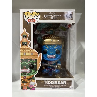 (ของแท้) Funko Pop Tossakan Asia Exclusive Blue สีฟ้า กล่องมีตำหนิเล็กน้อย