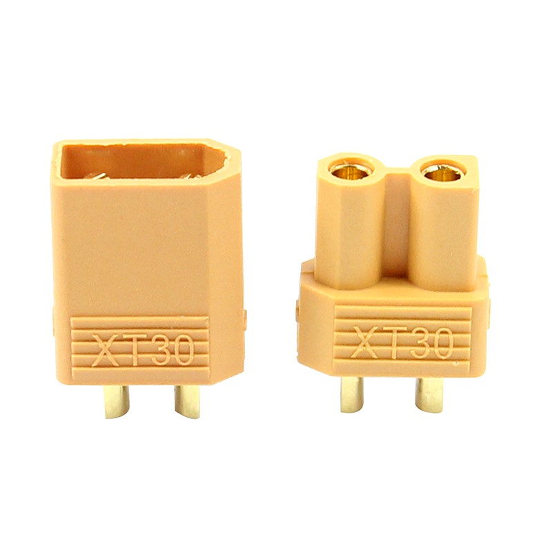 ปลั๊กเชื่อมต่อ Xt30 Male Female Bullet 10 คู่สําหรับแบตเตอรี่ Rc Lipo