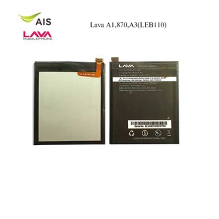 แบตเตอรี่ Lava A1,870,A3(LEB110) Or.