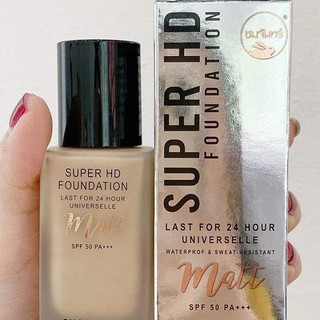 แท้// รองพื้นชมจันทร์ super hd foundation พร้อมส่งจ้า 1ขวด