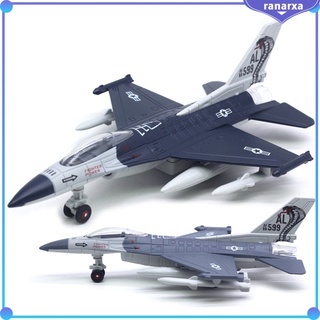 [Ranarxamy] American planes Air Force die cast jet plane toy fighter with pull back sound and light for Kids &amp; adults hobby model toys