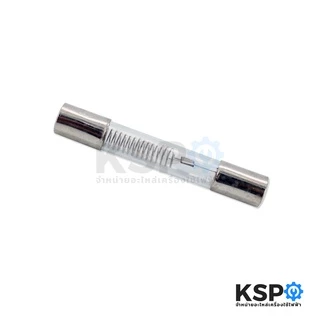 ฟิวส์ไมโครเวฟ ไฮโวลท์ 5KV 0.8A 800mA ขนาด 6x40 mm อะไหล่ไมโครเวฟ
