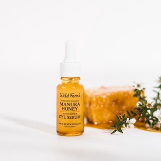 WILD FERNS (ไวล์ดเฟิร์นส) MANUKA HONEY EYE SERUM เซรั่มทารอบดวงตาน้ำผึ้งมานูก้า 15 ml.