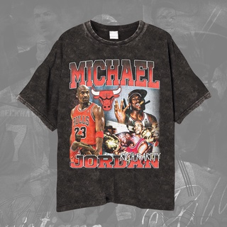 เสื้อยืด พิมพ์ลาย Nba MICHAEL JORDAN MICHAEL JORDAN สําหรับผู้ชาย และผู้หญิงS-5XL