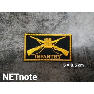 อาร์ม ทหารราบ Infantry ติดตีนตุ๊กแกแล้ว