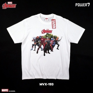 Power 7 Shop เสื้อยืดการ์ตูน ลิขสิทธ์แท้ MARVEL COMICS  T-SHIRTS (MVX-193)