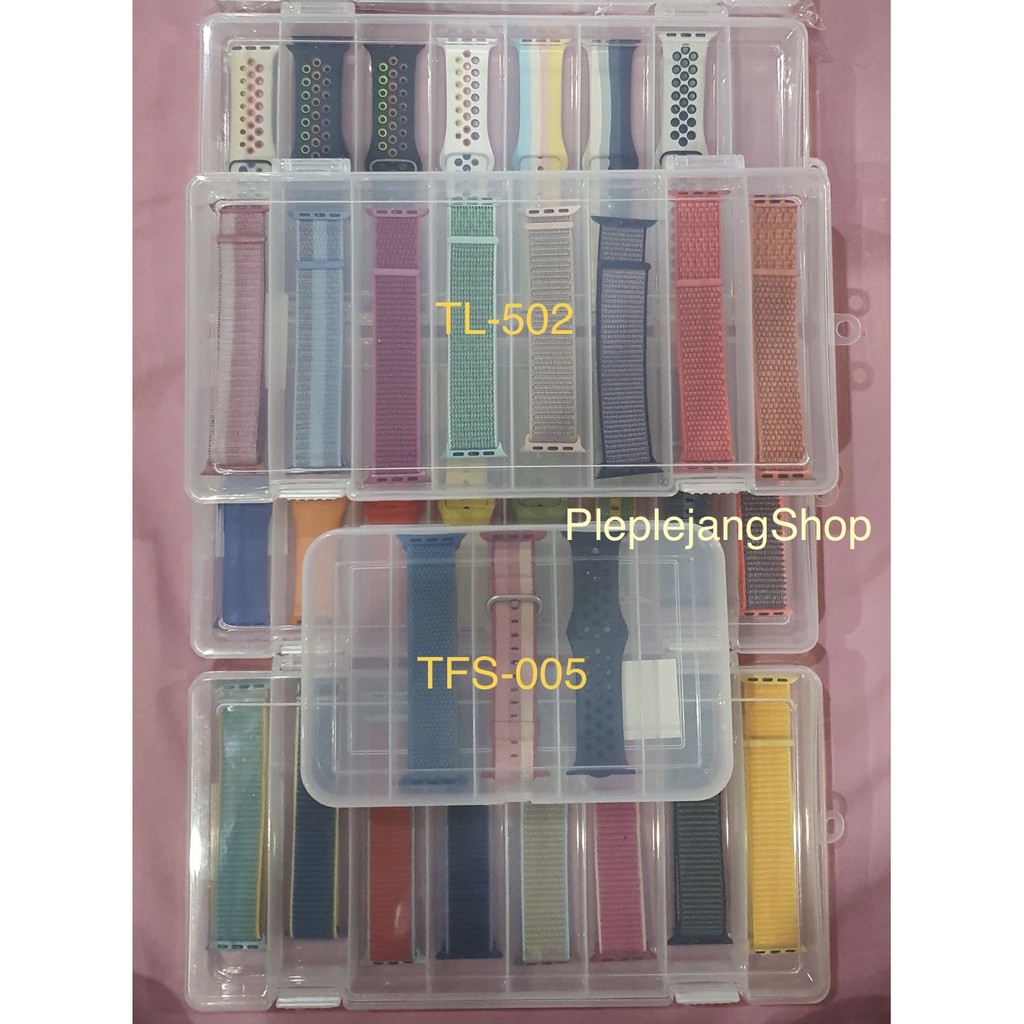 กล่องใส่สาย Apple Watch กล่องใส่สายนาฬิกา (5,8 ช่อง) กล่องใส่ลูกปัด (32ช่อง) Keyway