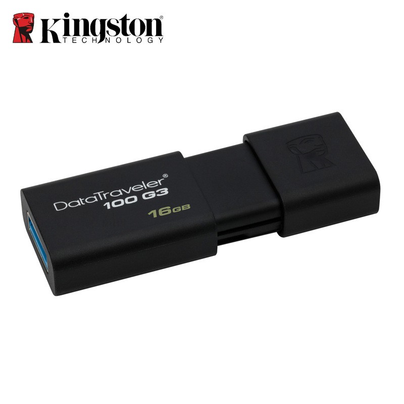 KINGSTON Original Datetralver Black 16GB/32GB/64GB Pendrivers Computer/Car Flashdrive USB3.0/3.1