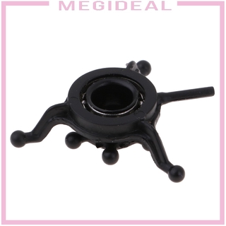 RC ( Megideal ) อะไหล่ Swashplate สีดําสําหรับ Wltoys V931 Xk K123